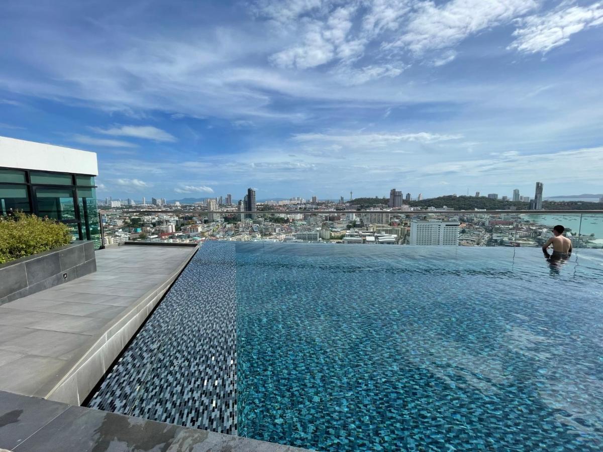 Best Location Condo With Swimming Pool, Gym, Sauna, Washing Mashine, Fast Internet In Central Of Pattaya Exteriér fotografie