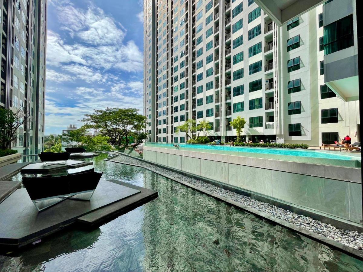 Best Location Condo With Swimming Pool, Gym, Sauna, Washing Mashine, Fast Internet In Central Of Pattaya Exteriér fotografie