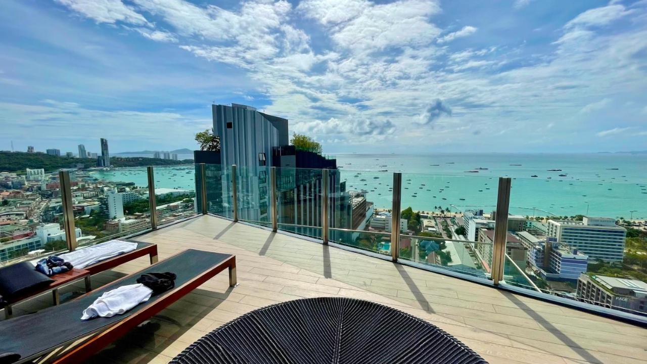 Best Location Condo With Swimming Pool, Gym, Sauna, Washing Mashine, Fast Internet In Central Of Pattaya Exteriér fotografie